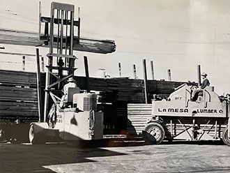 Vintage Forklift